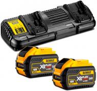 Комплект АКБ + Зарядний пристрій DeWalt 2 акумулятори DCB132X2